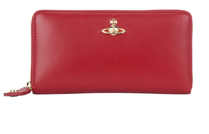 Vivienne Westwood Orbit Long Zip-Around Wallet, front view